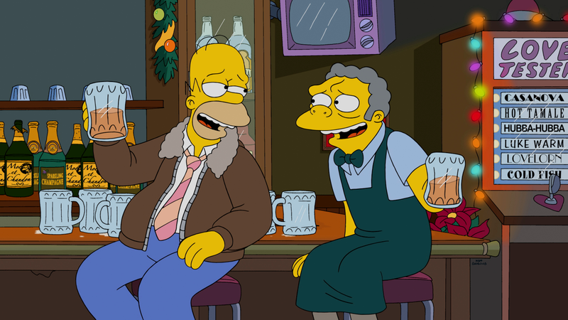 Illustration for article titled The Simpsons: “I Won’t Be Home For Christmas”